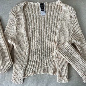 Cream Knitted Sweater